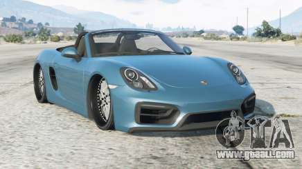 Porsche Boxster GTS (981) 2014〡lowered for GTA 5