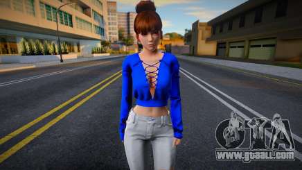 Kasumi Casual v14 (good model) for GTA San Andreas