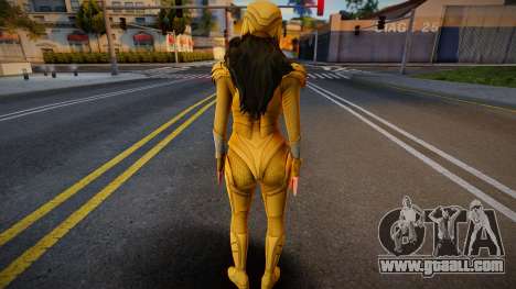 Wonder Woman 1984: Golden Eagle Armor (Without W for GTA San Andreas