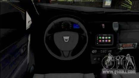 Dacia Sandero 2018 Politia for GTA San Andreas