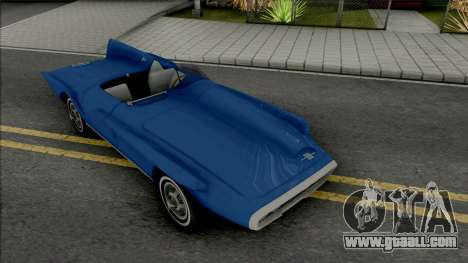 Plymouth XNR Ghia Roadster Concept 1960 for GTA San Andreas