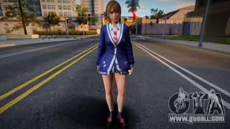 DOAXVV Misaki - Autumn School Wear 1 for GTA San Andreas