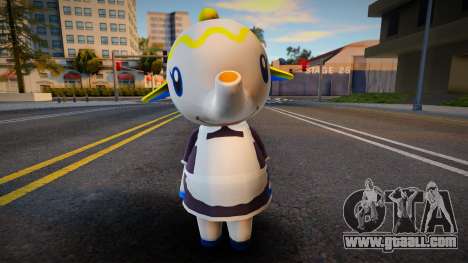 Tia - Animal Crossing Elephant for GTA San Andreas