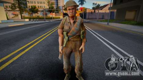 Call of Duty 2 British Soldiers 4 for GTA San Andreas