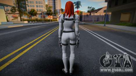 Fortnite - Black Widow White Suit for GTA San Andreas