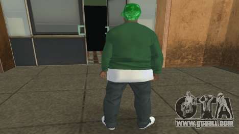 Grove Street member (FAM1) for GTA Vice City