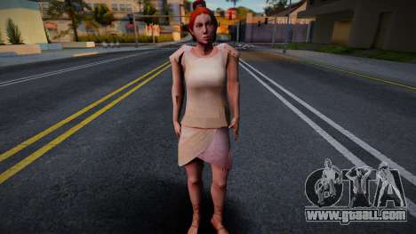 Female Civilian 2 God of War 3 for GTA San Andreas