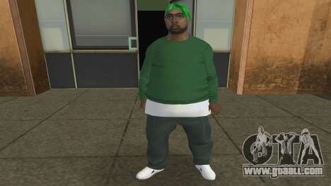 Grove Street member (FAM1) for GTA Vice City