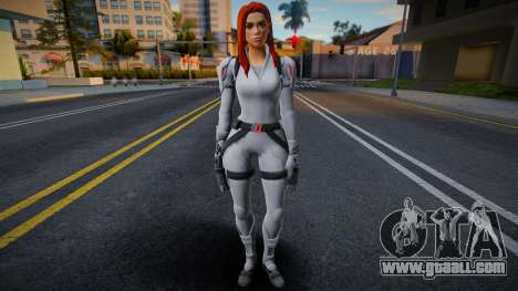 Fortnite - Black Widow White Suit for GTA San Andreas