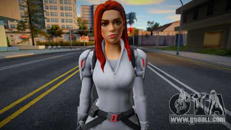 Fortnite - Black Widow White Suit for GTA San Andreas