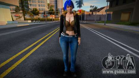 Sexy girl from DOA 2 for GTA San Andreas