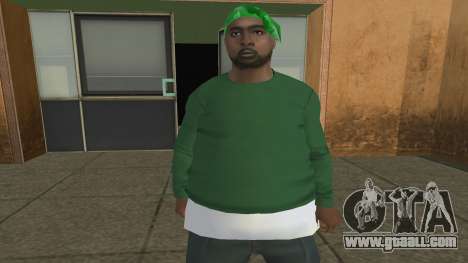 Grove Street member (FAM1) for GTA Vice City