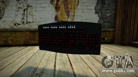 Tastatur Gun for GTA San Andreas