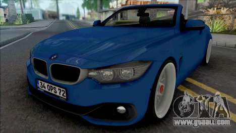 BMW 435i Cabrio (Air) for GTA San Andreas