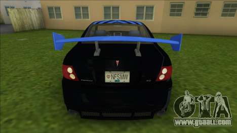 NFSMW Pontiac GTO Rog for GTA Vice City