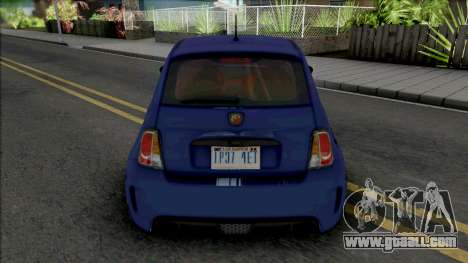 Fiat 500 Abarth 2014 IVF Style for GTA San Andreas