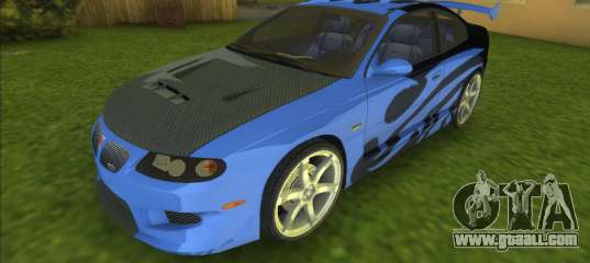 NFSMW Pontiac GTO Rog for GTA Vice City