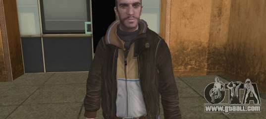 Niko Bellic GTA IV for GTA Vice City
