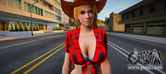 DOA Tina Armstrong Vegas Cow Girl Outfit Count 1
