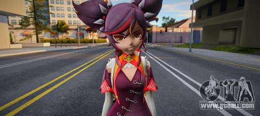 Xinyan from Genshin Impact