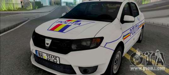Dacia Logan 2013 Politia