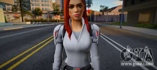 Fortnite - Black Widow White Suit