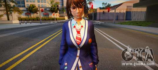 DOAXVV Tsukushi - Autumn School Wear 1