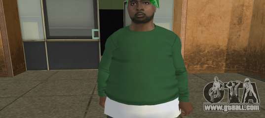 Grove Street member (FAM1) for GTA Vice City