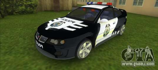 NFSMW Pontiac GTO Cop for GTA Vice City