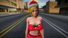 Tina Armstrong Berry Burberry Christmas 1 for GTA San Andreas