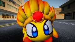 Burning Leo From Kirby Star Allies (yellow) for GTA San Andreas