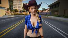 DOA Sarah Brayan Vegas Cow Girl Outfit Country 1 for GTA San Andreas