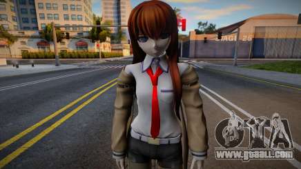 Makise Kurisu from Steins Gate (V2) for GTA San Andreas