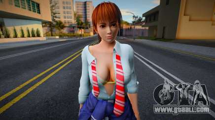 DOAXVV Kasumi Spring School Wear 1 for GTA San Andreas