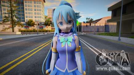 Aqua from Konosuba for GTA San Andreas