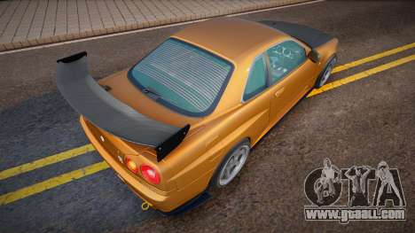Nissan Skyline GT-R34 Wangan Spec for GTA San Andreas