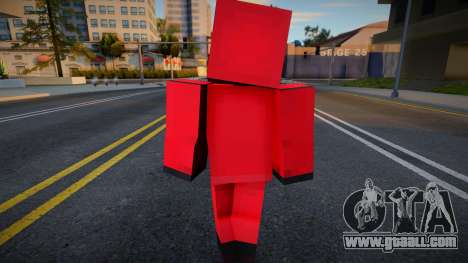 Minecraft Squid Game - Trangle Guard for GTA San Andreas