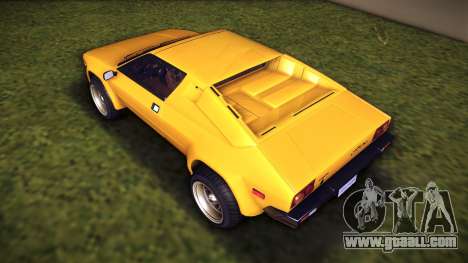 Lamborghini Jalpa 1986 for GTA Vice City