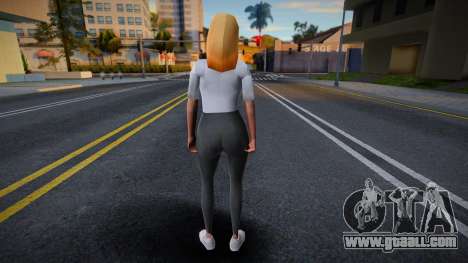 Girl in a T-shirt for GTA San Andreas