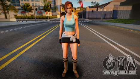 Jill Valentine (Kasumi) Resident Evil 3 v1 for GTA San Andreas