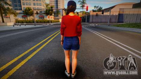 Lara Croft Fashion Casual v6 for GTA San Andreas