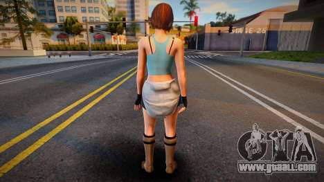 Jill Valentine (Kasumi) Resident Evil 3 v1 for GTA San Andreas