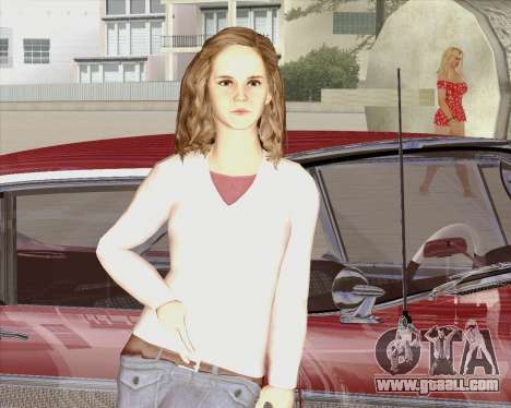 Hermione from HP6 for GTA San Andreas