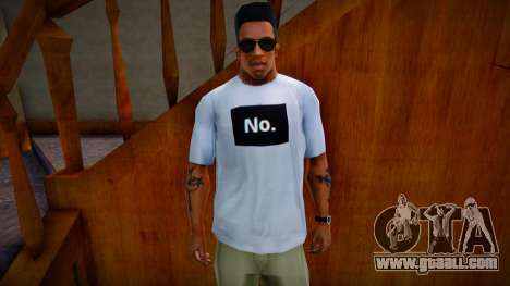 T-shirt No. for GTA San Andreas