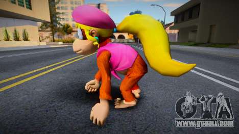Dixie Kong from Super Smash Bros. Brawl for GTA San Andreas