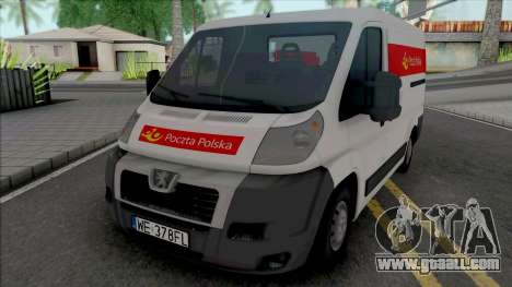 Peugeot Boxer Poczta Polska for GTA San Andreas