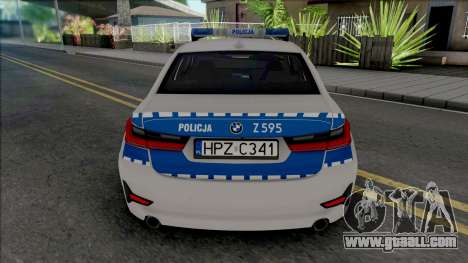 BMW 3-er G20 Policja for GTA San Andreas