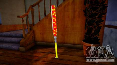 Red baseball bat for GTA San Andreas