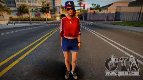 Lara Croft Fashion Casual v6 for GTA San Andreas