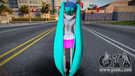 PDFT Hatsune Miku Galaxy for GTA San Andreas